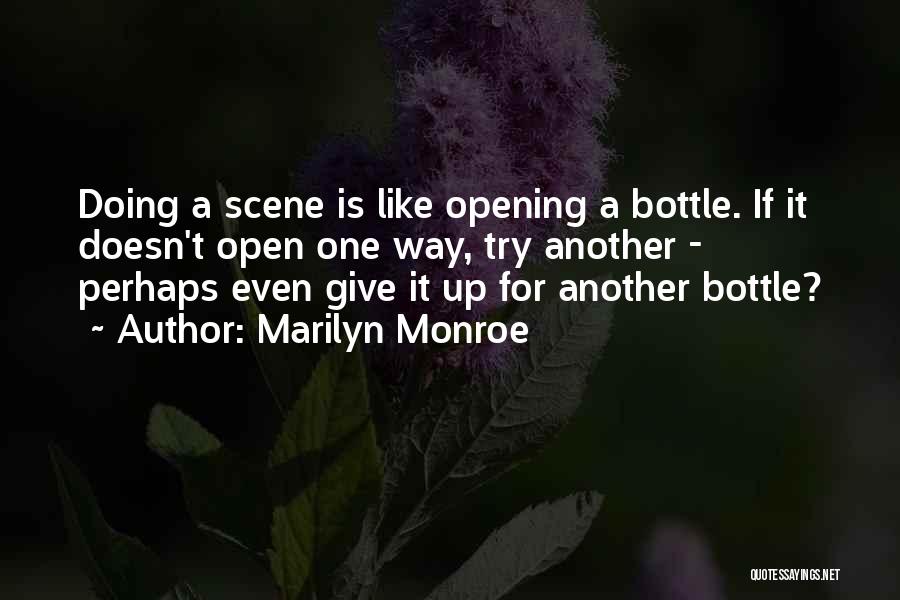 Bottle Quotes By Marilyn Monroe