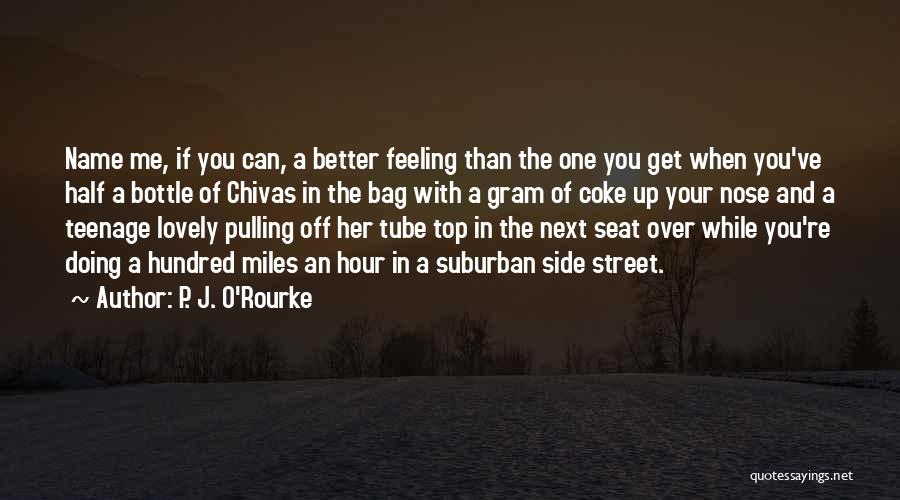 Bottle Top Quotes By P. J. O'Rourke