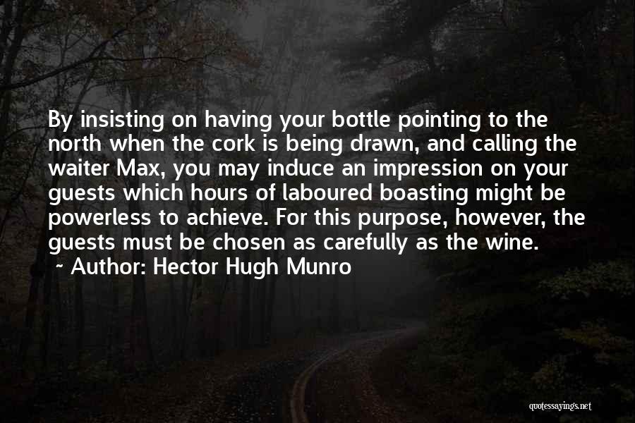 Bottles Of Wine Quotes By Hector Hugh Munro