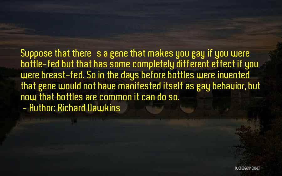 Bottles Quotes By Richard Dawkins