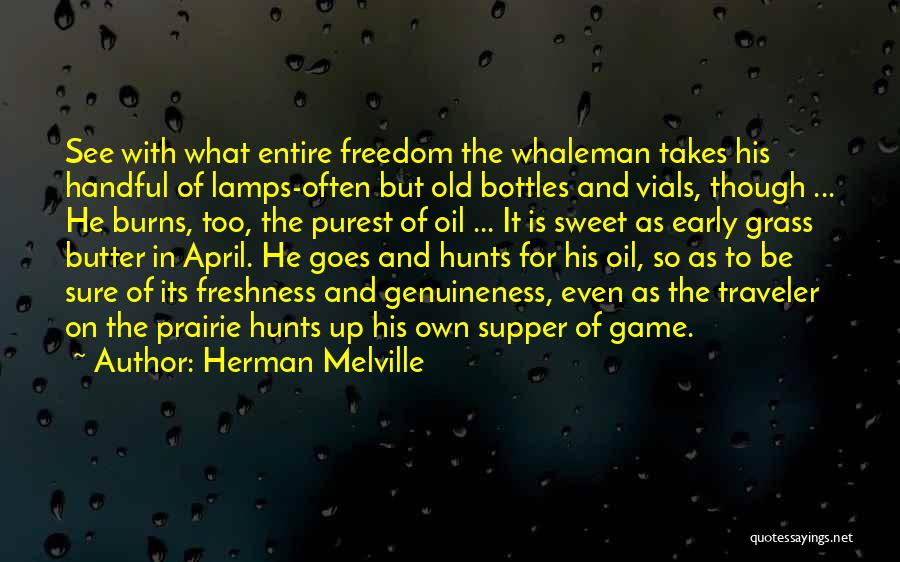 Bottles Up Quotes By Herman Melville