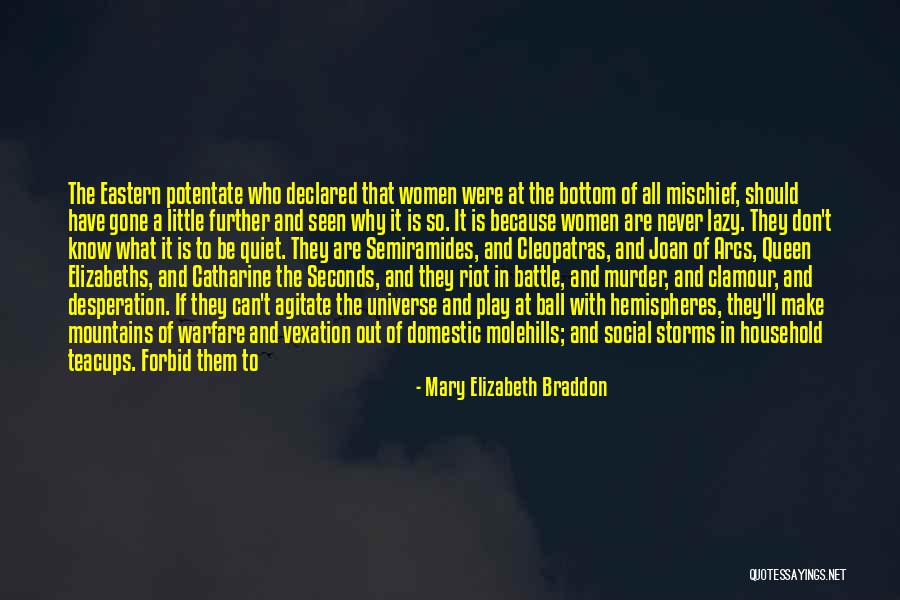 Bottom Quotes By Mary Elizabeth Braddon Bottom Quotes By Mary Elizabeth Braddon