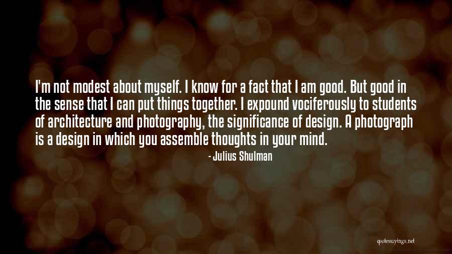Bottomlines Quotes By Julius Shulman Bottomlines Quotes By Julius Shulman