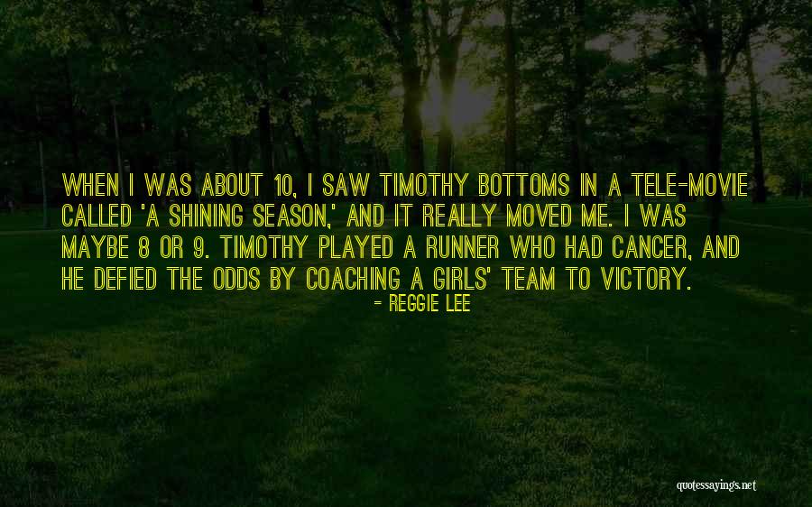 Bottoms Quotes By Reggie Lee