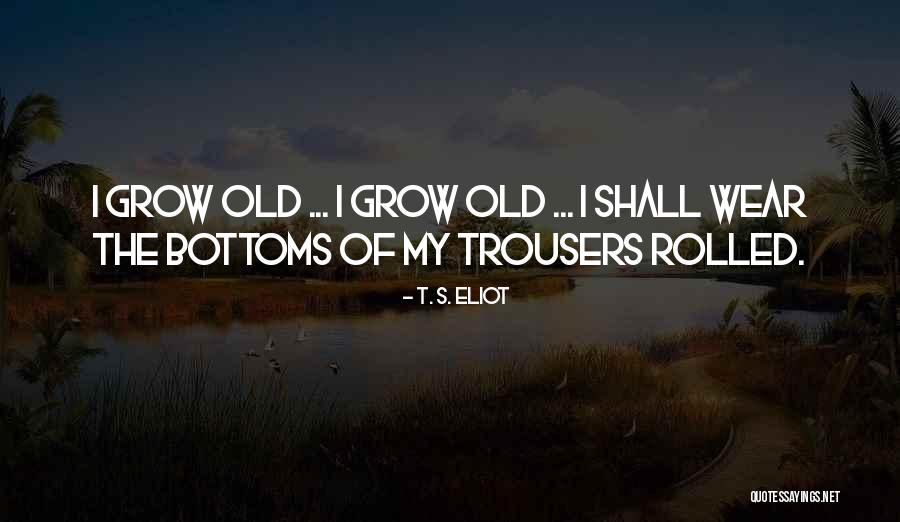 Bottoms Quotes By T. S. Eliot