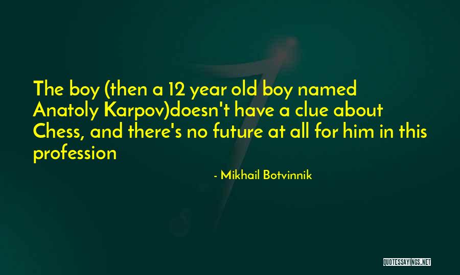 Botvinnik Quotes By Mikhail Botvinnik Botvinnik Quotes By Mikhail Botvinnik