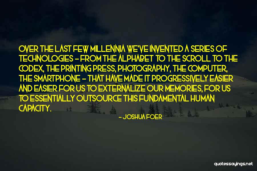 Boucan Quotes By Joshua Foer