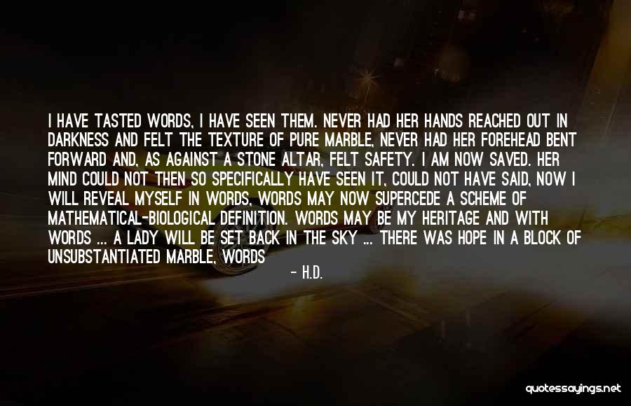 Boughs Quotes By H.D. Boughs Quotes By H.D.