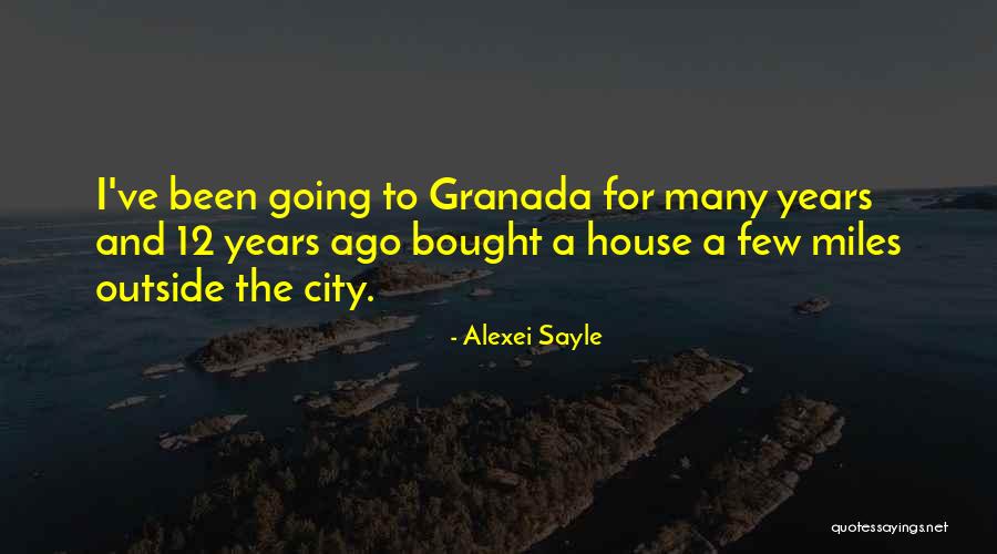 Bought A House Quotes By Alexei Sayle