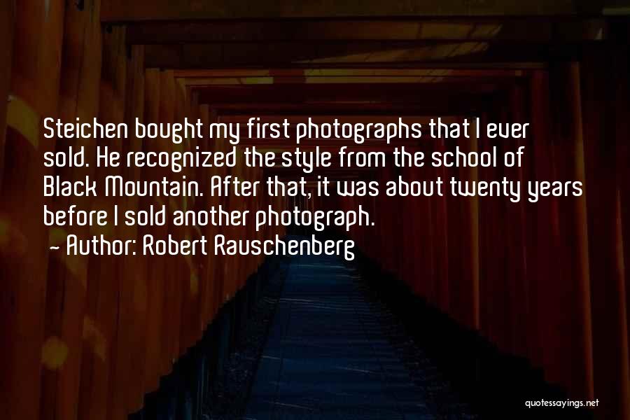 Bought Quotes By Robert Rauschenberg