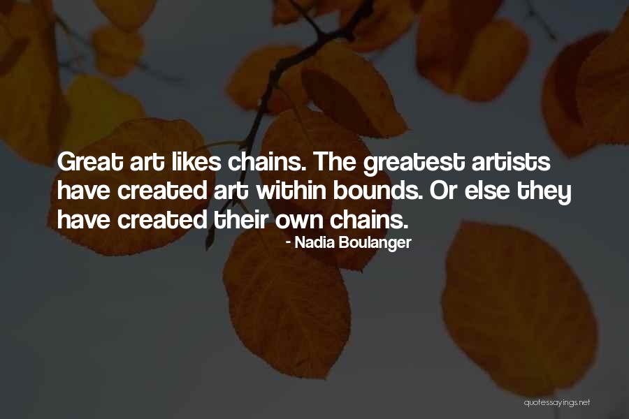Boulanger Quotes By Nadia Boulanger Boulanger Quotes By Nadia Boulanger
