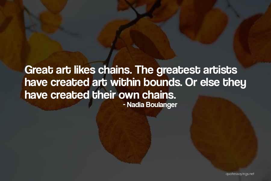 Boulanger Quotes By Nadia Boulanger