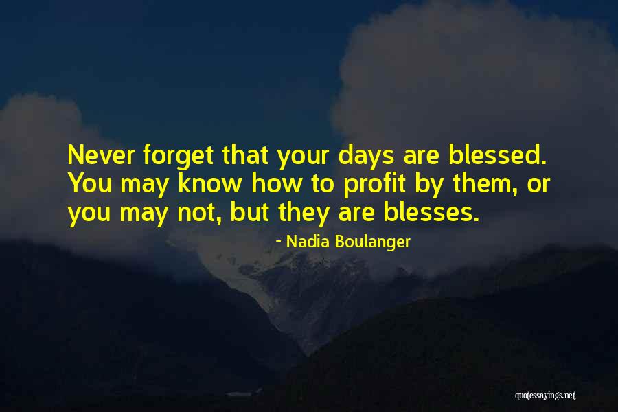 Boulanger Quotes By Nadia Boulanger