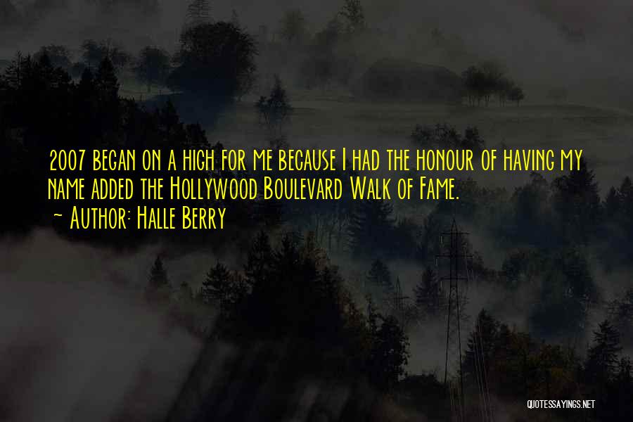 Boulevard Quotes By Halle Berry