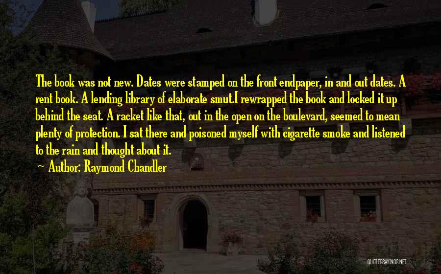 Boulevard Quotes By Raymond Chandler