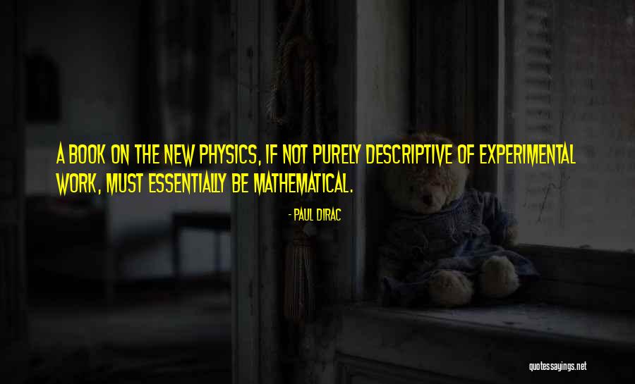 Boumansour Quotes By Paul Dirac Boumansour Quotes By Paul Dirac