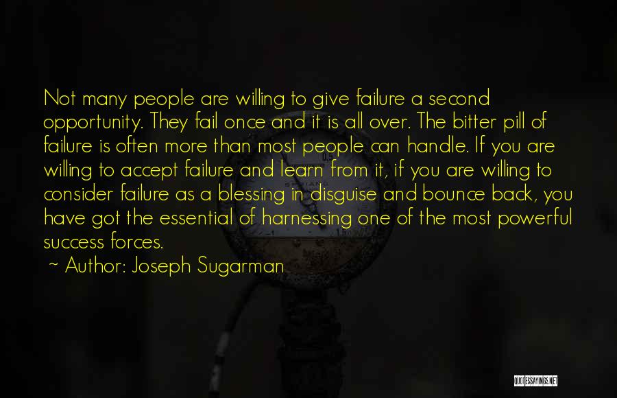Bounce Back Up Quotes By Joseph Sugarman