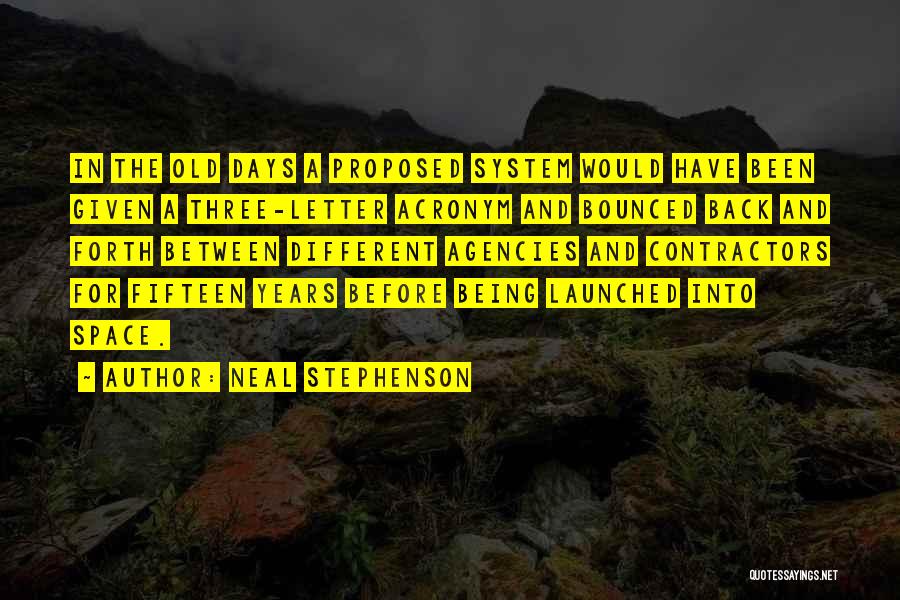 Bounced Back Quotes By Neal Stephenson
