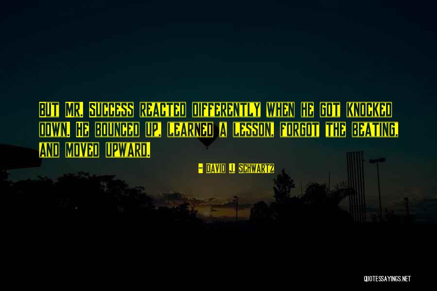 Bounced Quotes By David J. Schwartz Bounced Quotes By David J. Schwartz