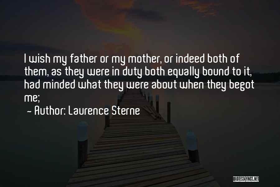 Bound 2 Quotes By Laurence Sterne