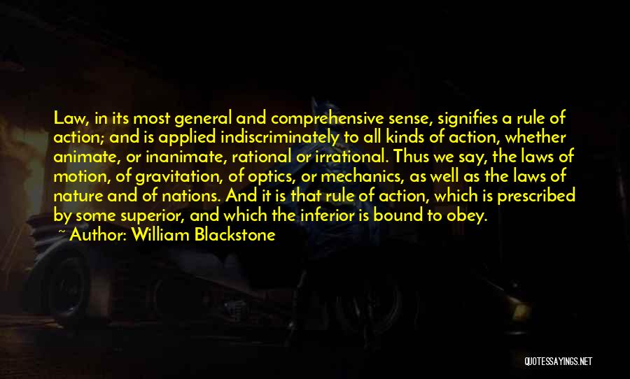 Bound Quotes By William Blackstone