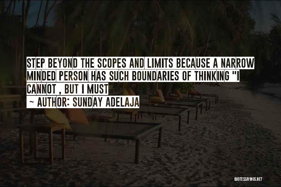 Boundaries And Limits Quotes By Sunday Adelaja