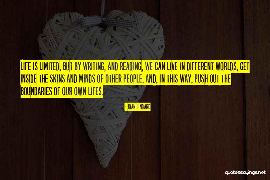Boundaries In Life Quotes By Joan Lingard Boundaries In Life Quotes By Joan Lingard