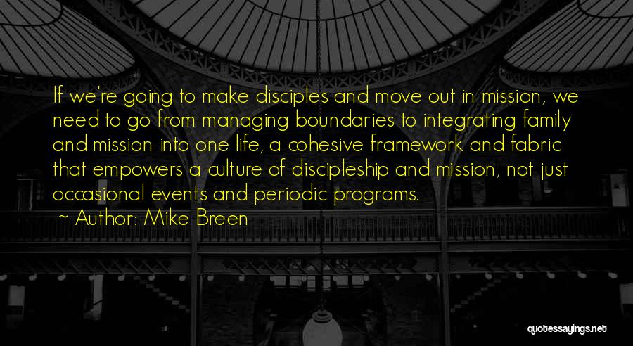 Boundaries With Family Quotes By Mike Breen