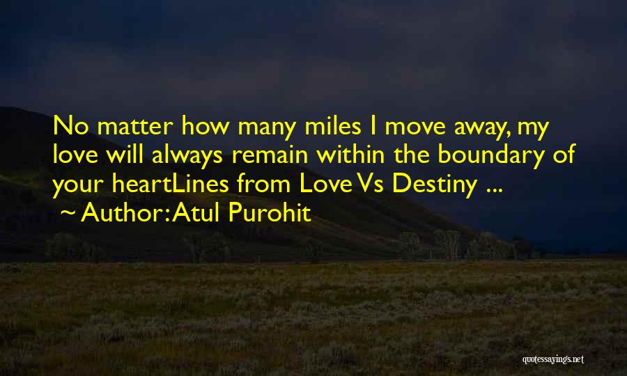 Boundary Quotes By Atul Purohit