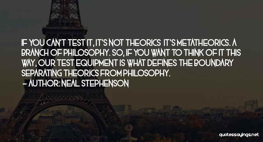 Boundary Quotes By Neal Stephenson