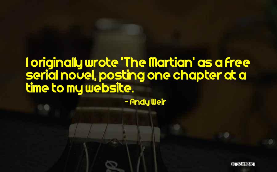 Boungnang Vorachith Quotes By Andy Weir Boungnang Vorachith Quotes By Andy Weir