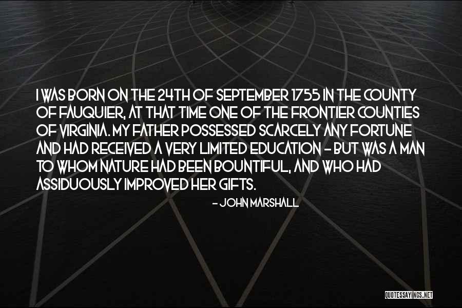 Bountiful Nature Quotes By John Marshall Bountiful Nature Quotes By John Marshall