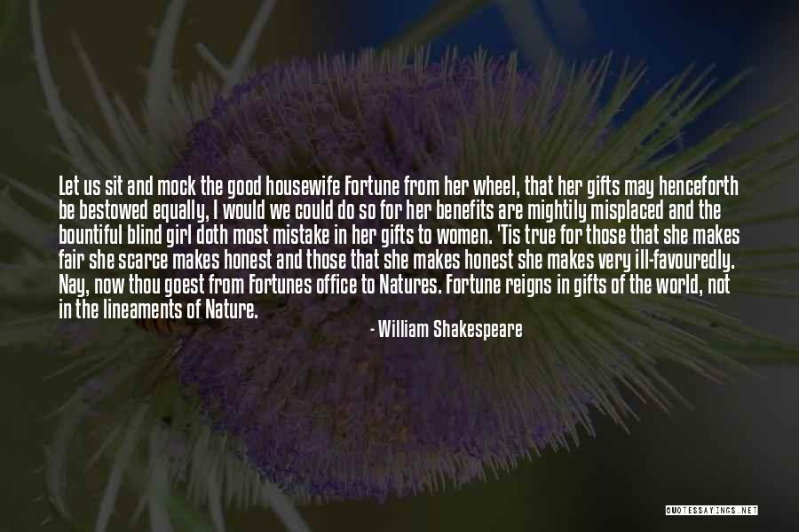 Bountiful Nature Quotes By William Shakespeare