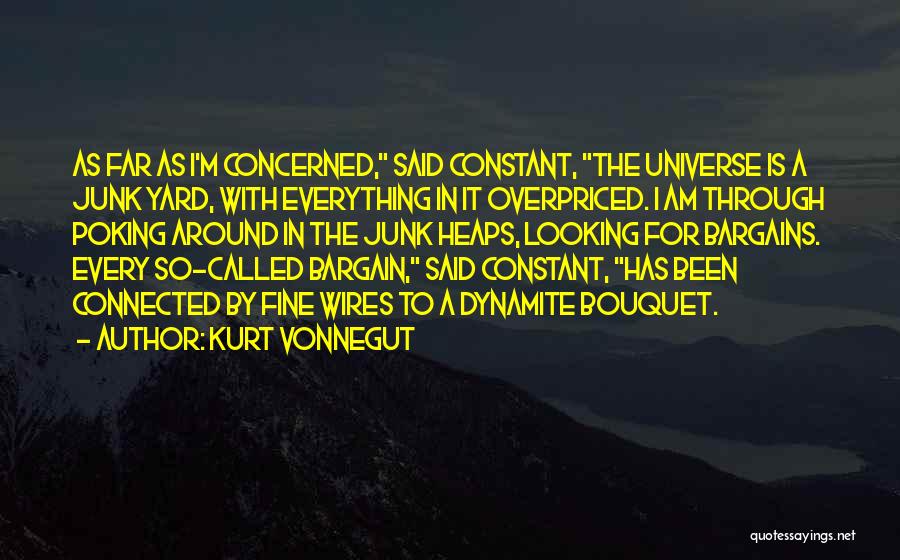 Bouquet Quotes By Kurt Vonnegut