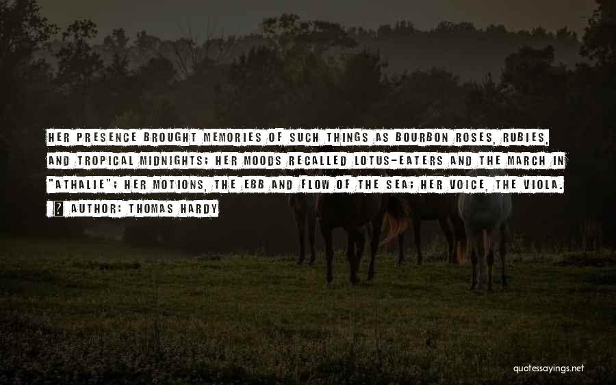 Bourbon Quotes By Thomas Hardy