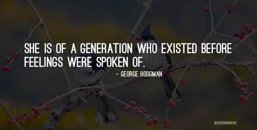 Bourdeau Brothers Quotes By George Hodgman