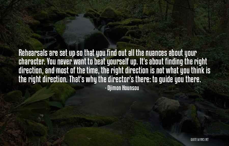 Boureanu Cristian Quotes By Djimon Hounsou Boureanu Cristian Quotes By Djimon Hounsou