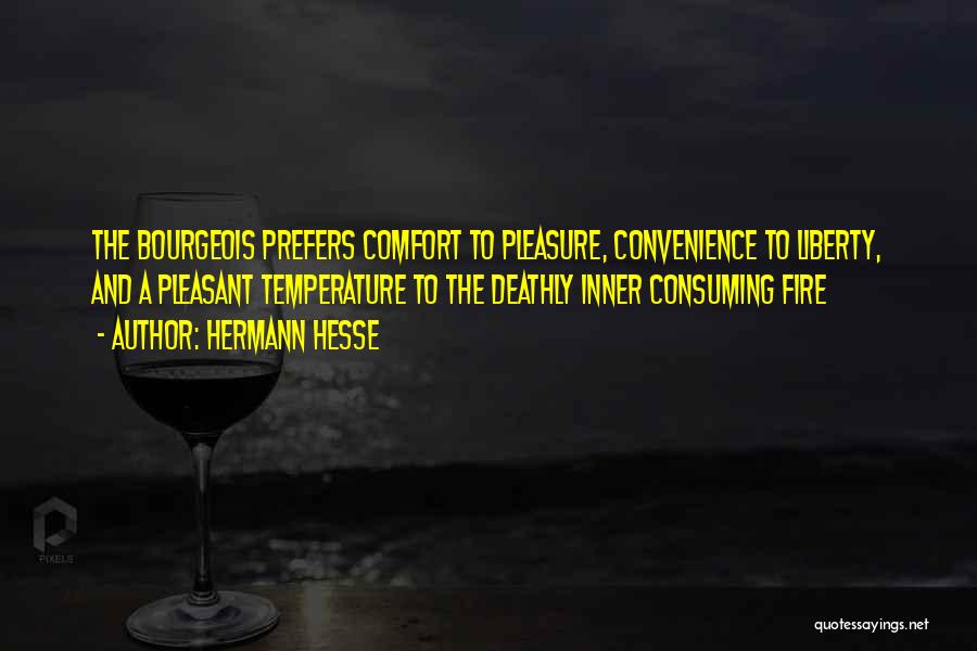 Bourgeois Quotes By Hermann Hesse
