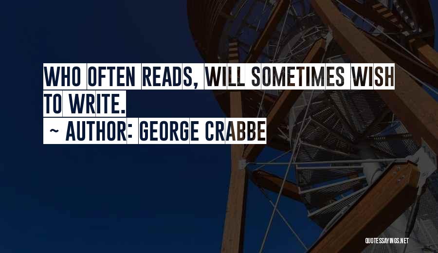 Bourthouneyron Quotes By George Crabbe