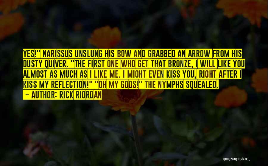 Bow And Arrow Quotes By Rick Riordan