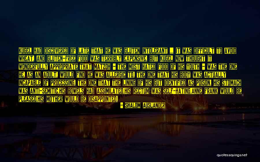 Bowels Quotes By Shalom Auslander Bowels Quotes By Shalom Auslander