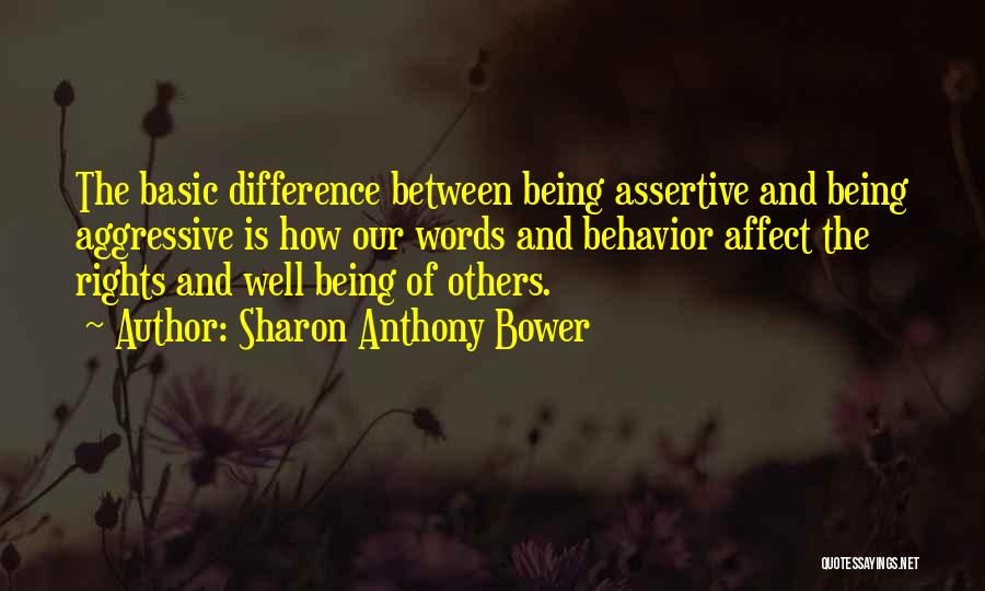 Bower Quotes By Sharon Anthony Bower