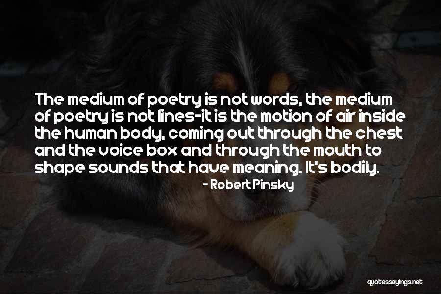 Box For Mouths Quotes By Robert Pinsky Box For Mouths Quotes By Robert Pinsky