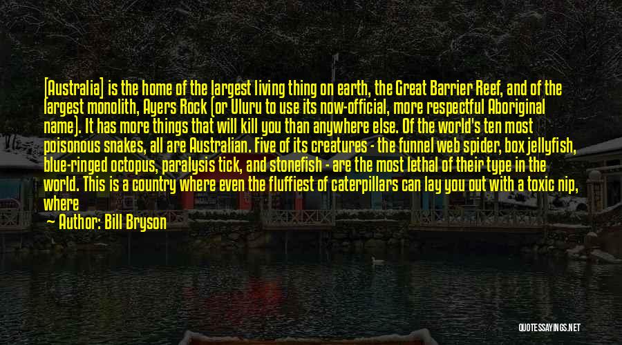 Box Jellyfish Quotes By Bill Bryson