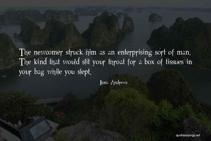 Box Man Quotes By Ilona Andrews Box Man Quotes By Ilona Andrews