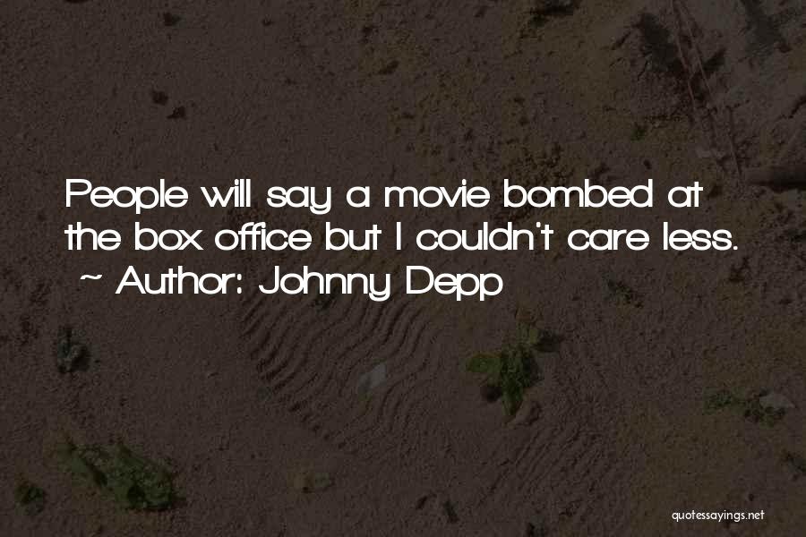 Box Office Movie Quotes By Johnny Depp