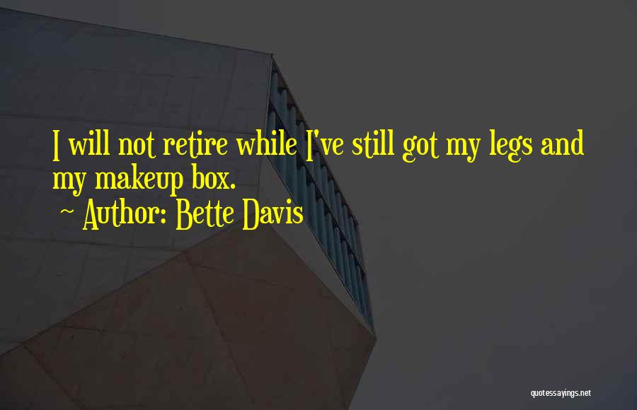 Box Quotes By Bette Davis