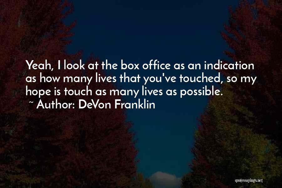 Box Quotes By DeVon Franklin