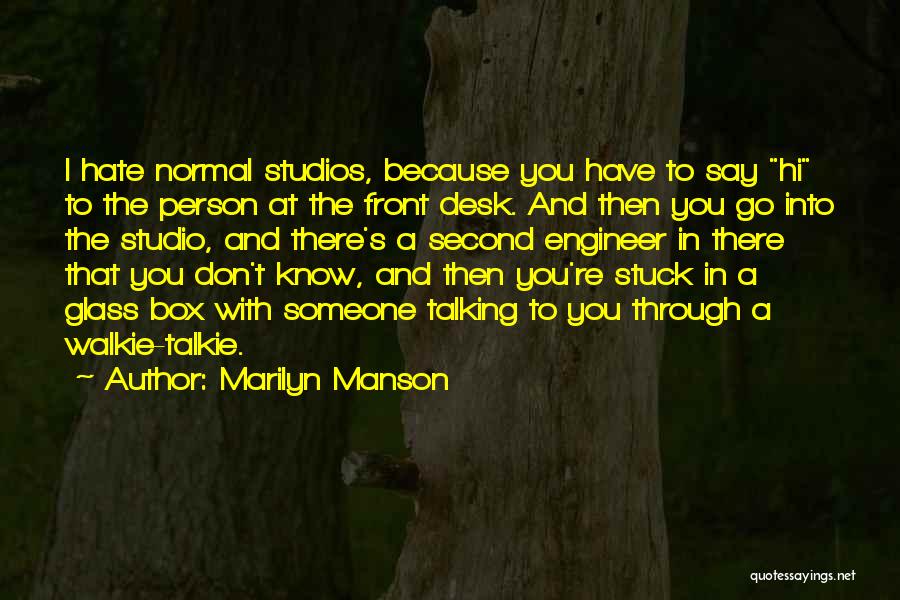 Box Quotes By Marilyn Manson