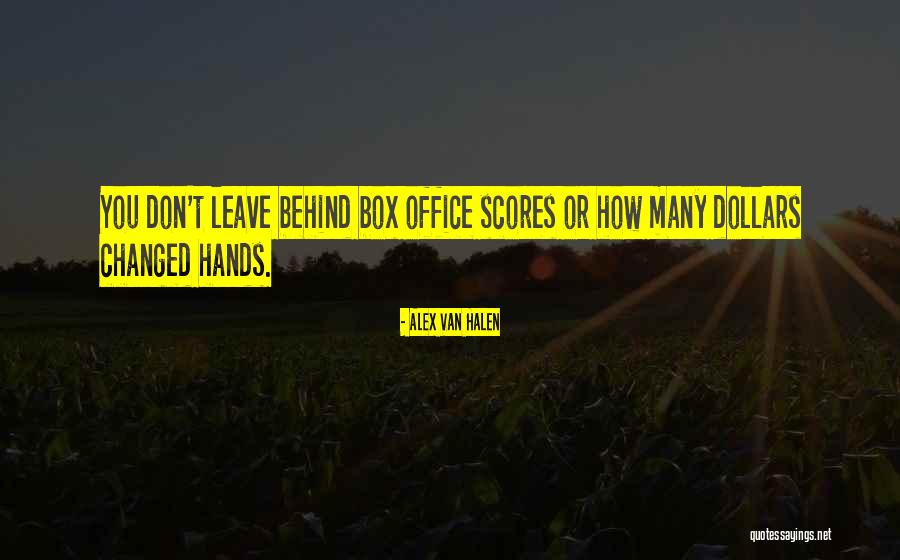 Box Scores Quotes By Alex Van Halen Box Scores Quotes By Alex Van Halen